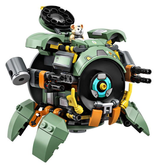 LEGO Overwatch Wrecking Ball transform feature shows dual modes for dynamic battles