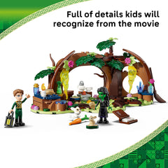 LEGO rabbit figures and forest animals enhance woodland adventures and scene setting