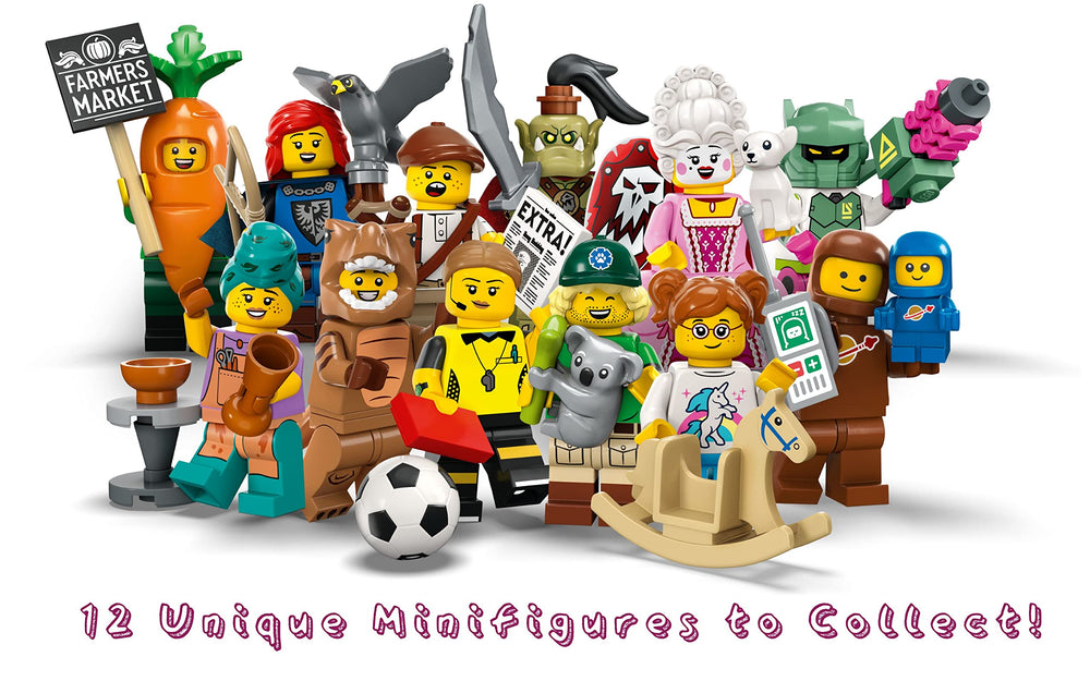 LEGO Series 24 accessories for the football referee figure, expanding play options