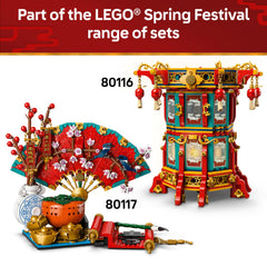 LEGO Spring Festival Trotting Lantern with five minifigures invites imaginative family storytelling.