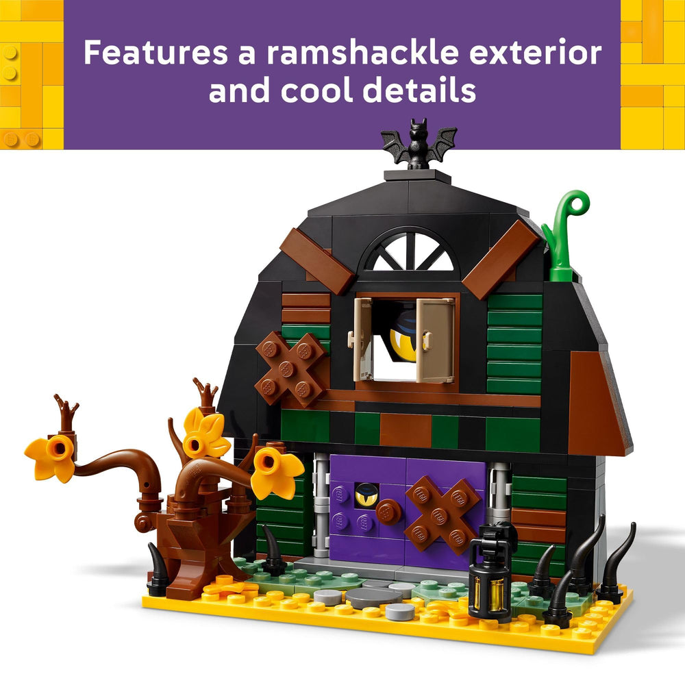 LEGO Skeleton minifigure storytelling host, adds frightful fun to kids' imaginative narratives.
