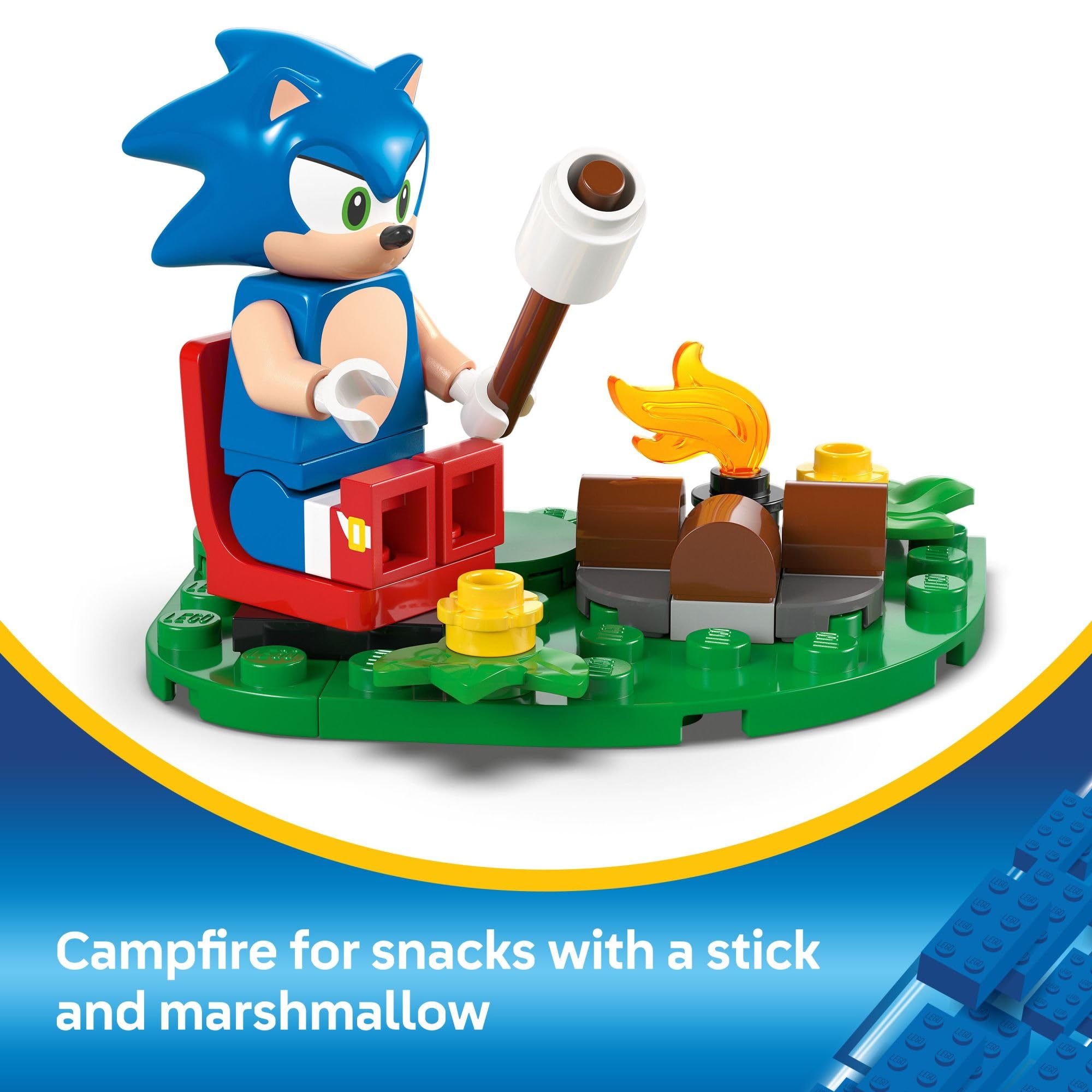 LEGO speed sphere launcher adds fast, exciting action with Sonic.