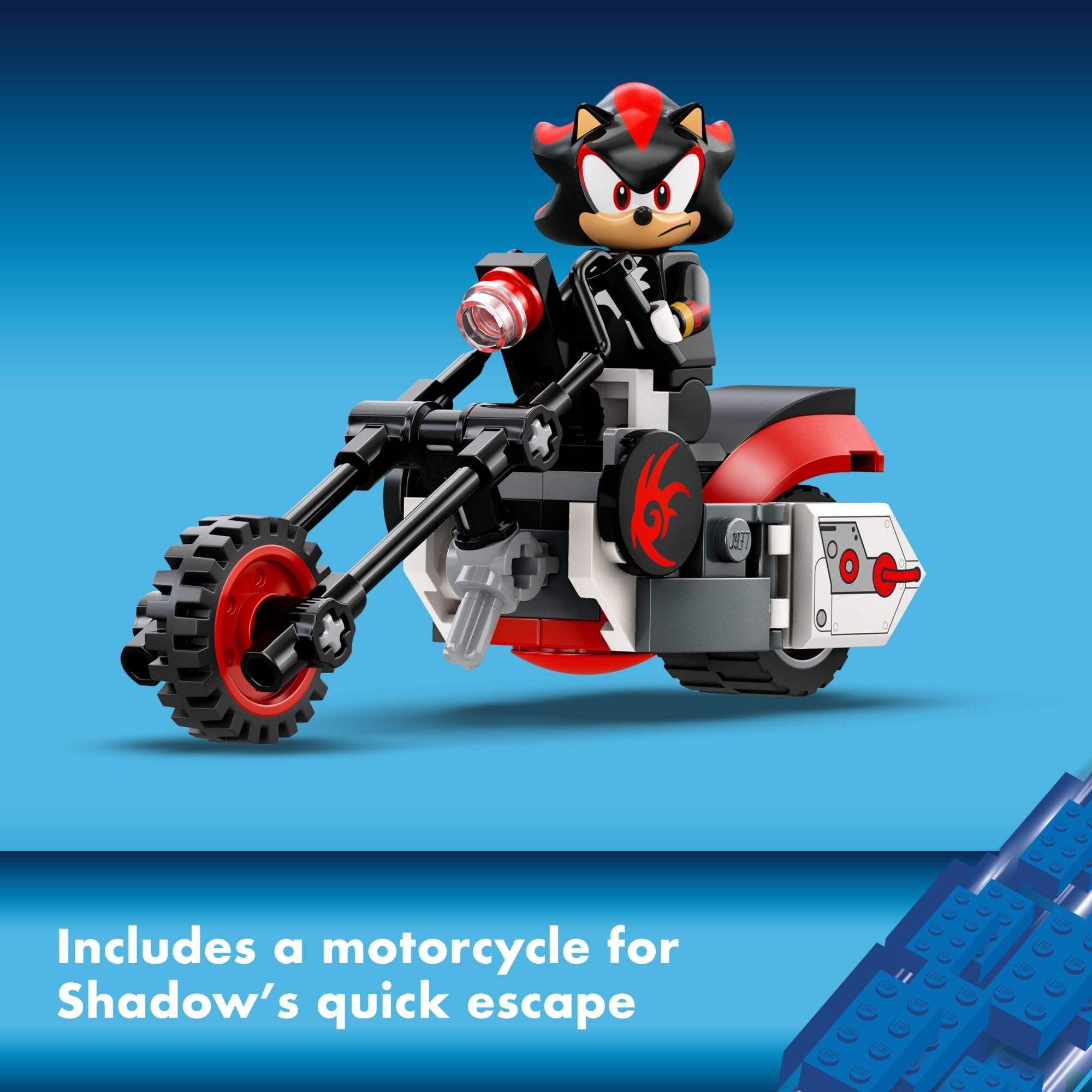 LEGO Clucky figure included for chase and escape gameplay