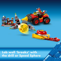 LEGO Sonic hover vehicle dock enables detachable, flexible play setups