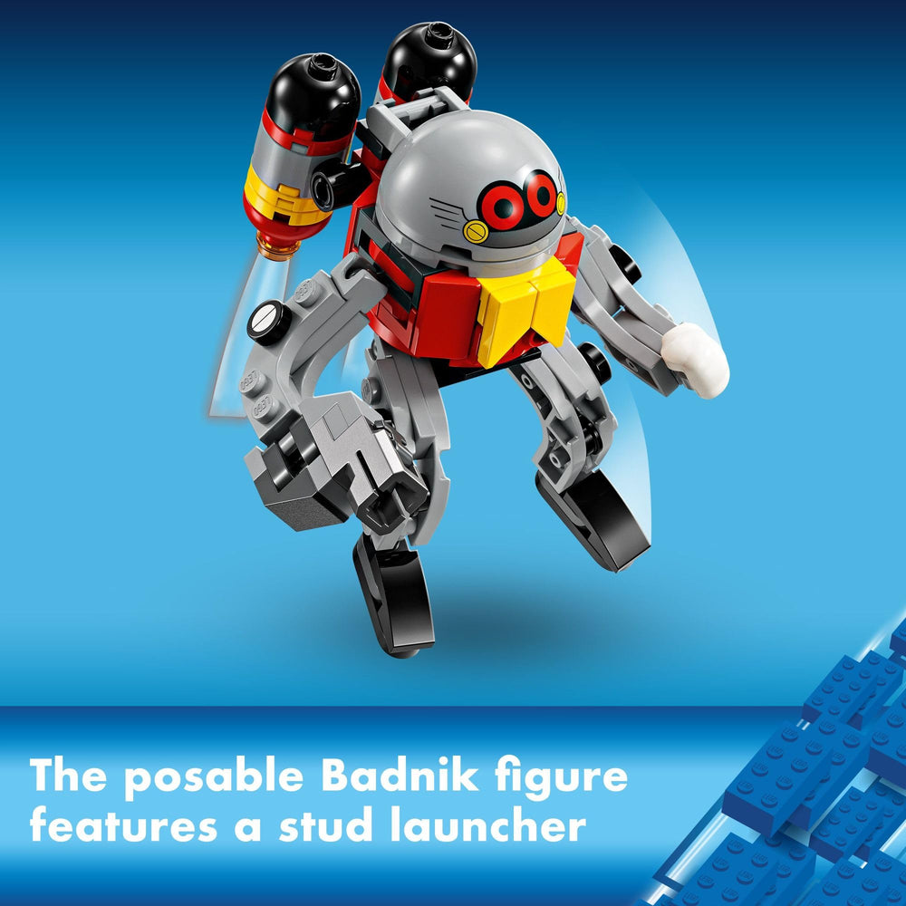 LEGO rotating floor feature for gym-style action scenes.