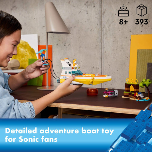 LEGO Sonic speed sphere launcher front image – quick-action play