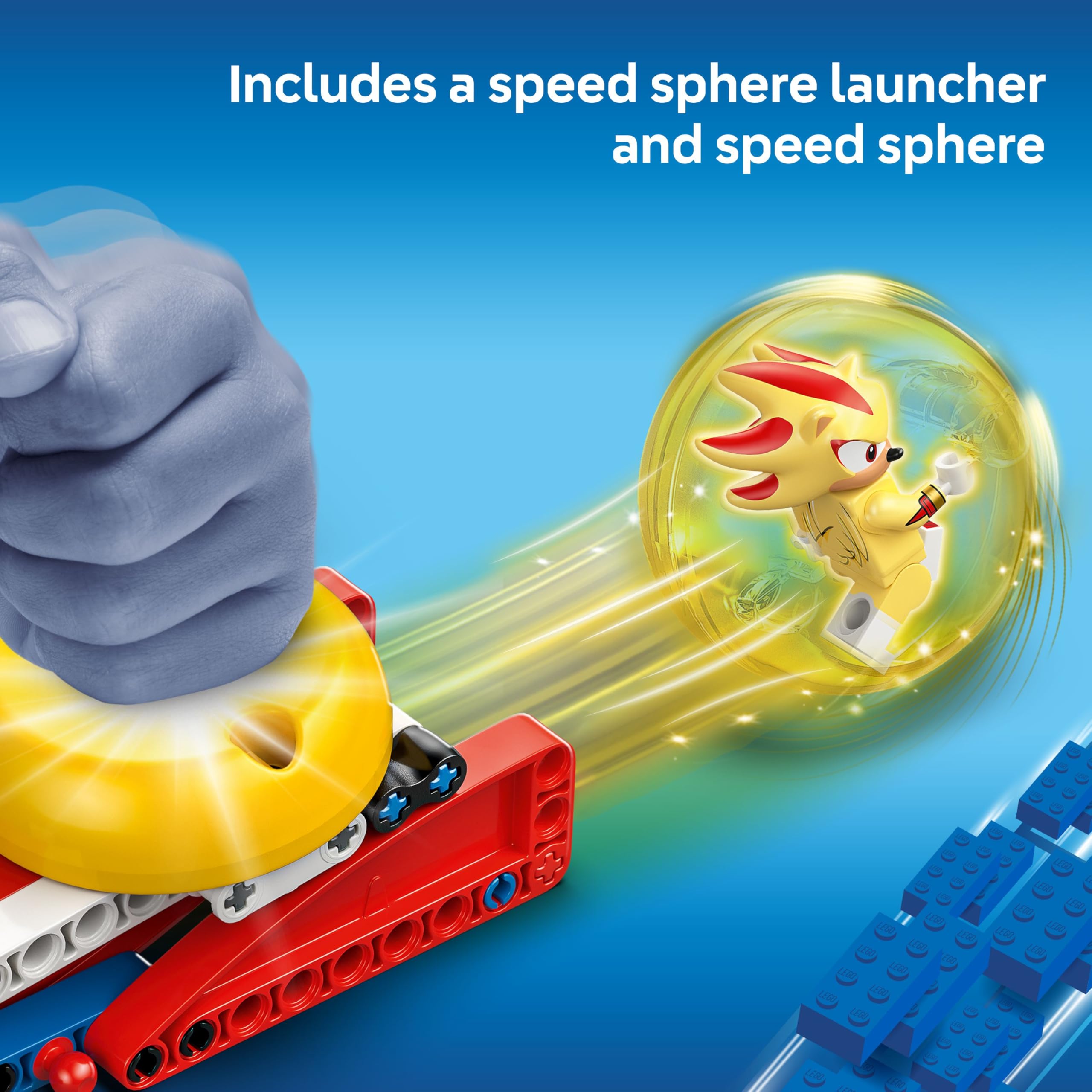 Speed sphere launcher enables fast-action play