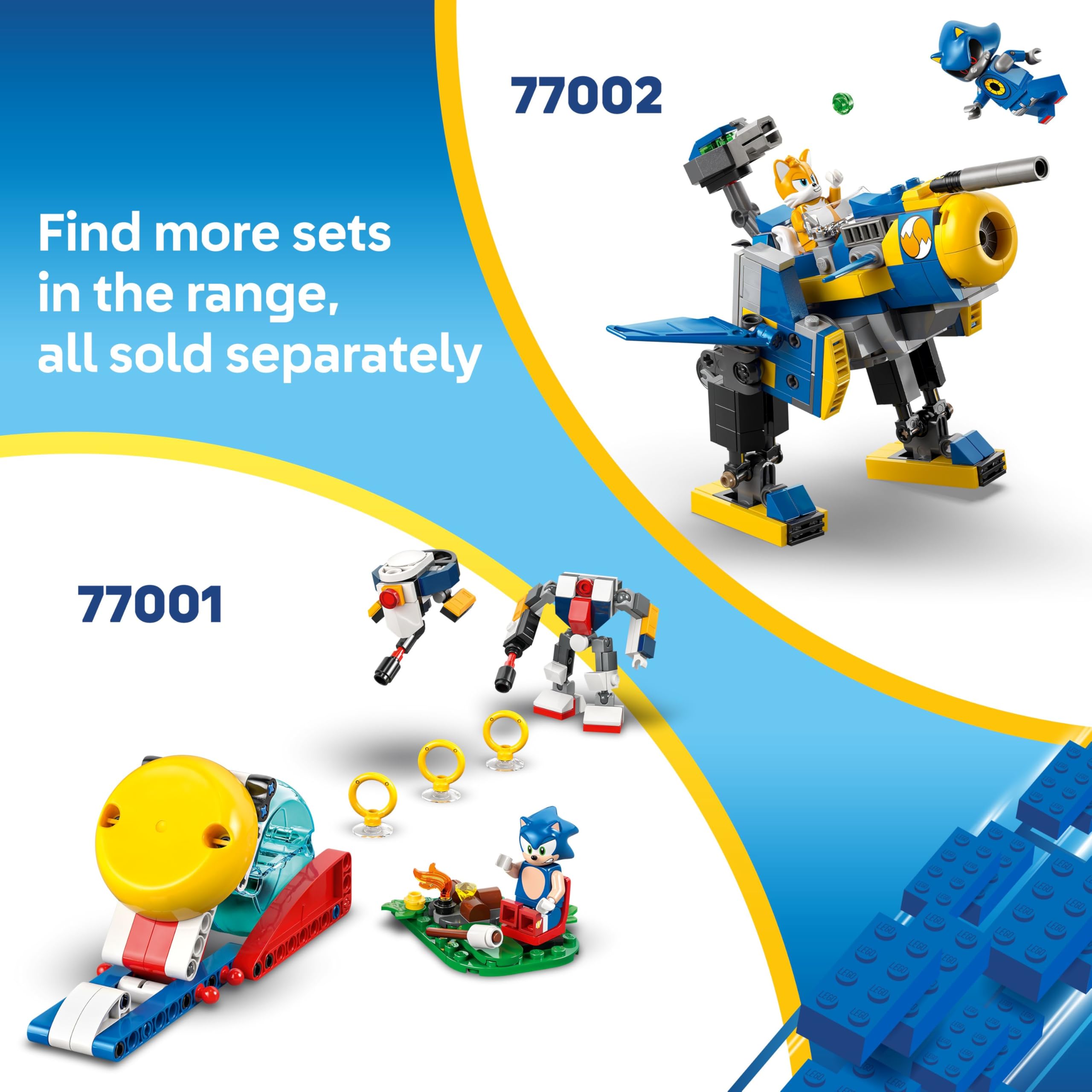 LEGO Super Sonic minifigure for speedy rescue adventures