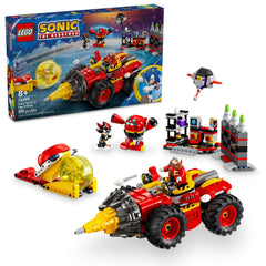 LEGO Sonic Super Sonic vs Egg Drillster battle model fuels action-packed adventures