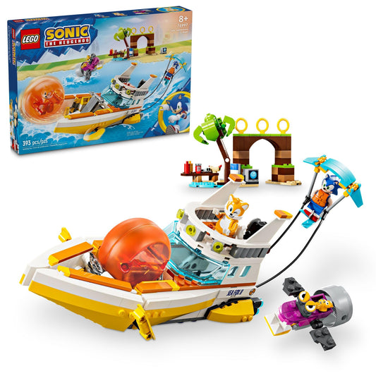 LEGO Sonic Tails Adventure Boat image – action-packed boat scene for imaginative play