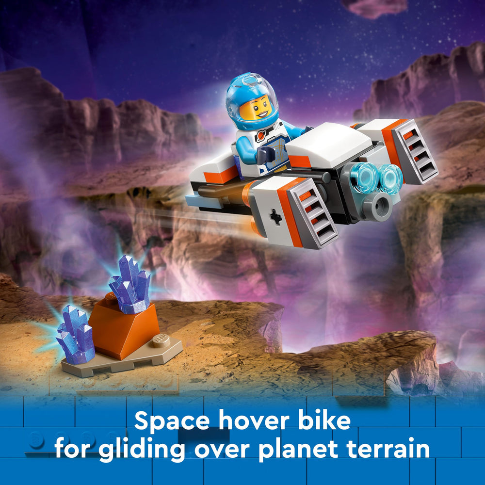 LEGO Space crew minifigs ready for space adventures