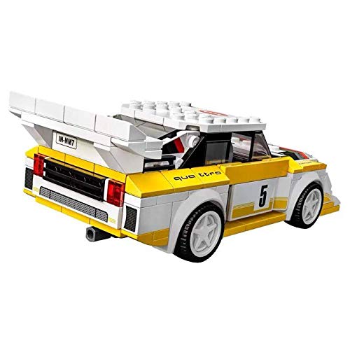 LEGO Speed Champions 1985 Audi S1 minifigure in authentic race suit