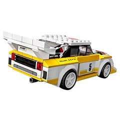 LEGO Speed Champions 1985 Audi S1 minifigure in authentic race suit
