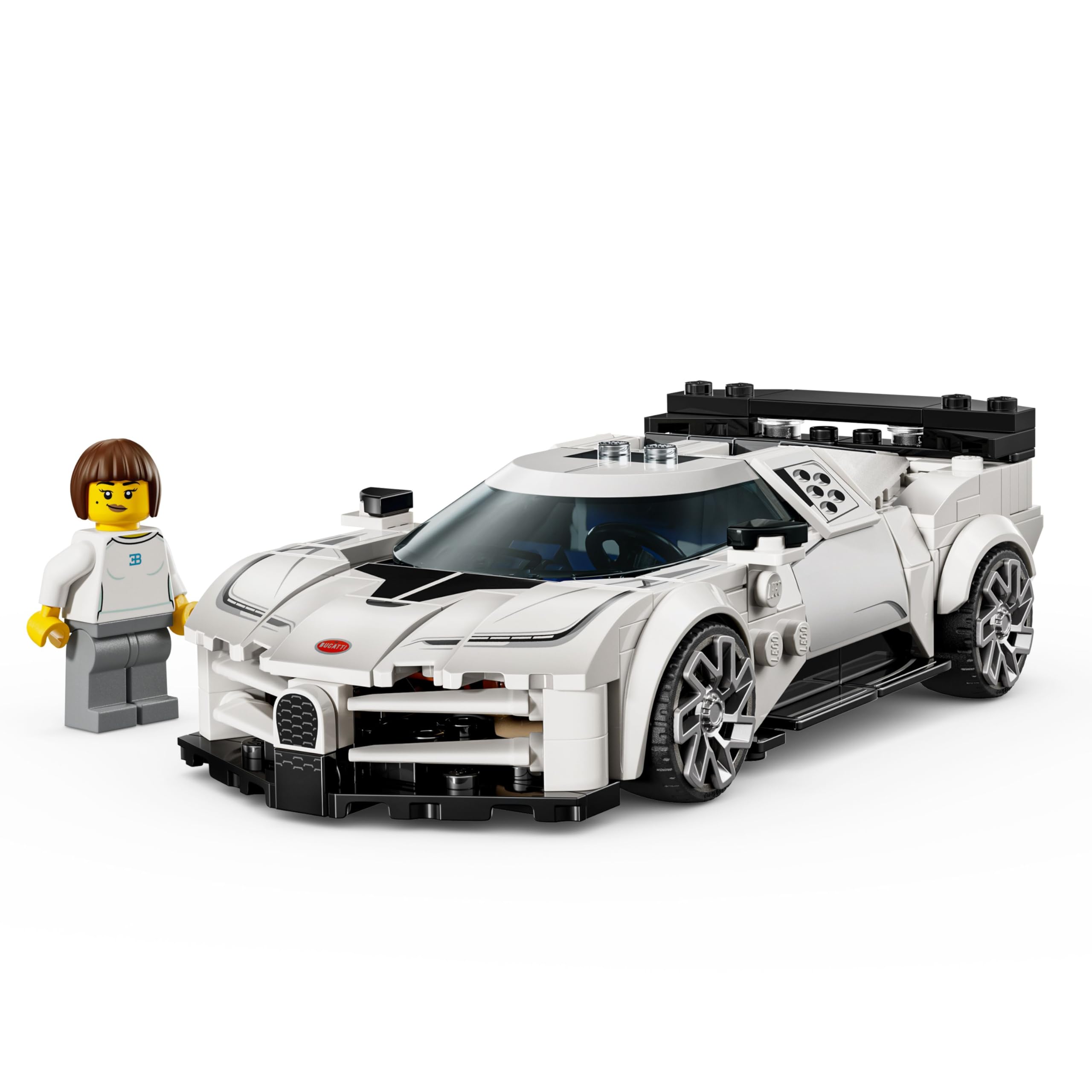 LEGO Speed Champions Bugatti Centodieci build kit for immersive racing play