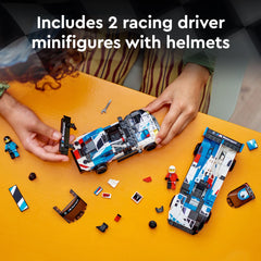 LEGO Speed Champions build and display set encourages creative play and collectible display.
