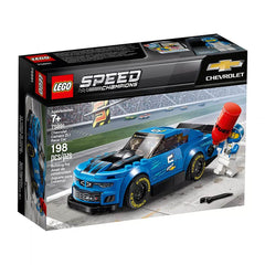 LEGO Speed Champions Camaro ZL1 removable windshield for easy access