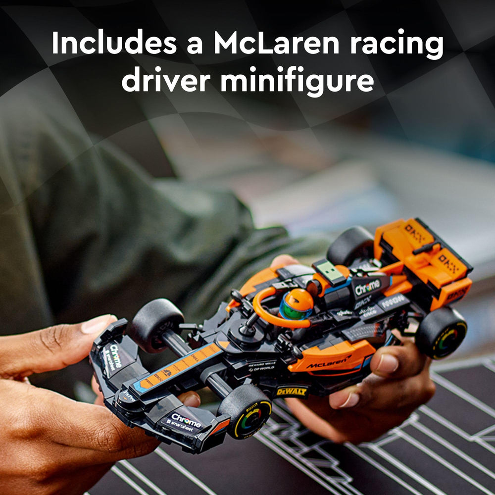 LEGO Speed Champions McLaren 2023 build app guided experience enhances construction