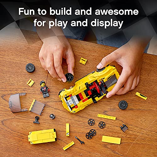 LEGO Speed Champions Toyota GR Supra included wrench tool hints at hands-on play.