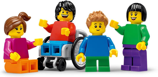 LEGO Spike Essential robot-assembly highlighting building skills and problem-solving opportunities
