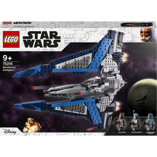 LEGO Star Wars 75316 cockpit open for realistic piloting
