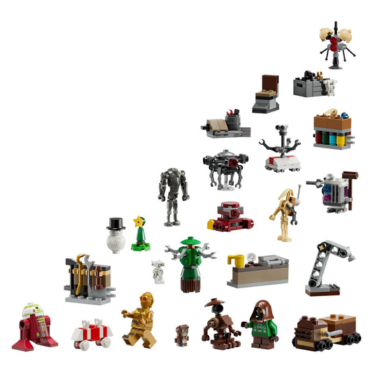LEGO Star Wars 75418 droid workshop scene inspires imaginative play.