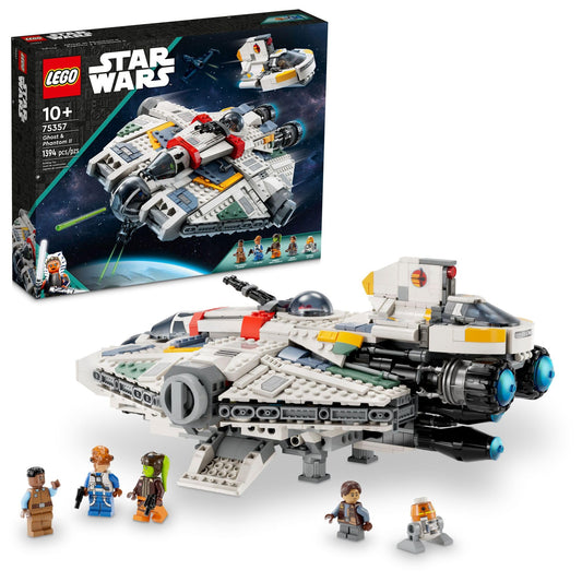 LEGO Star Wars Ghost model – detailed build for immersive space battles.