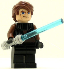 LEGO Star Wars Anakin Skywalker Clone Wars minifig with accessories for imaginative play.