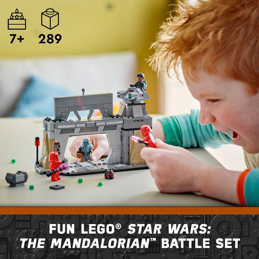 LEGO Star Wars armored door with slam-shut trigger sparks imaginative siege scenes