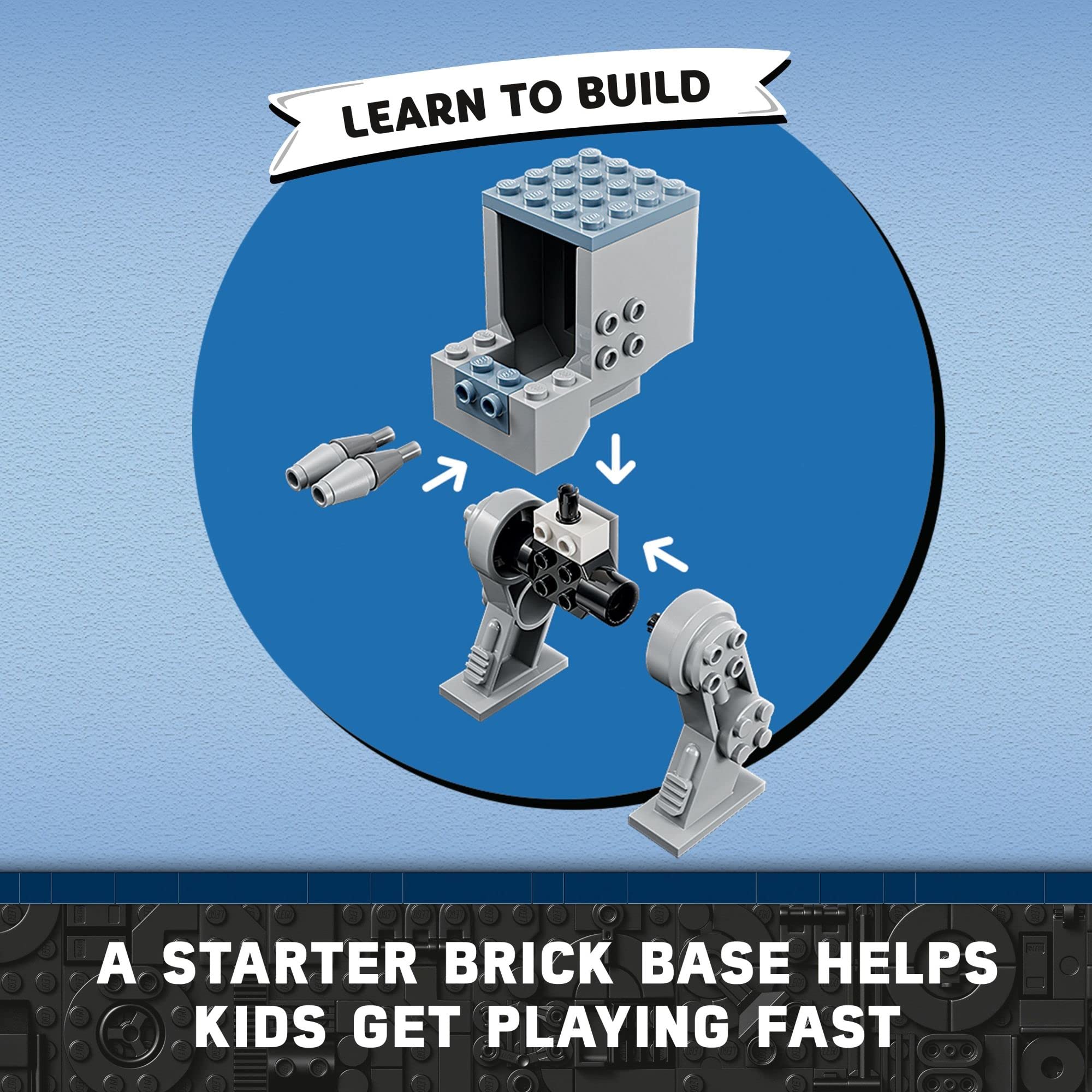 LEGO Star Wars AT-ST 75332 Ewok with bow for imaginative defenses