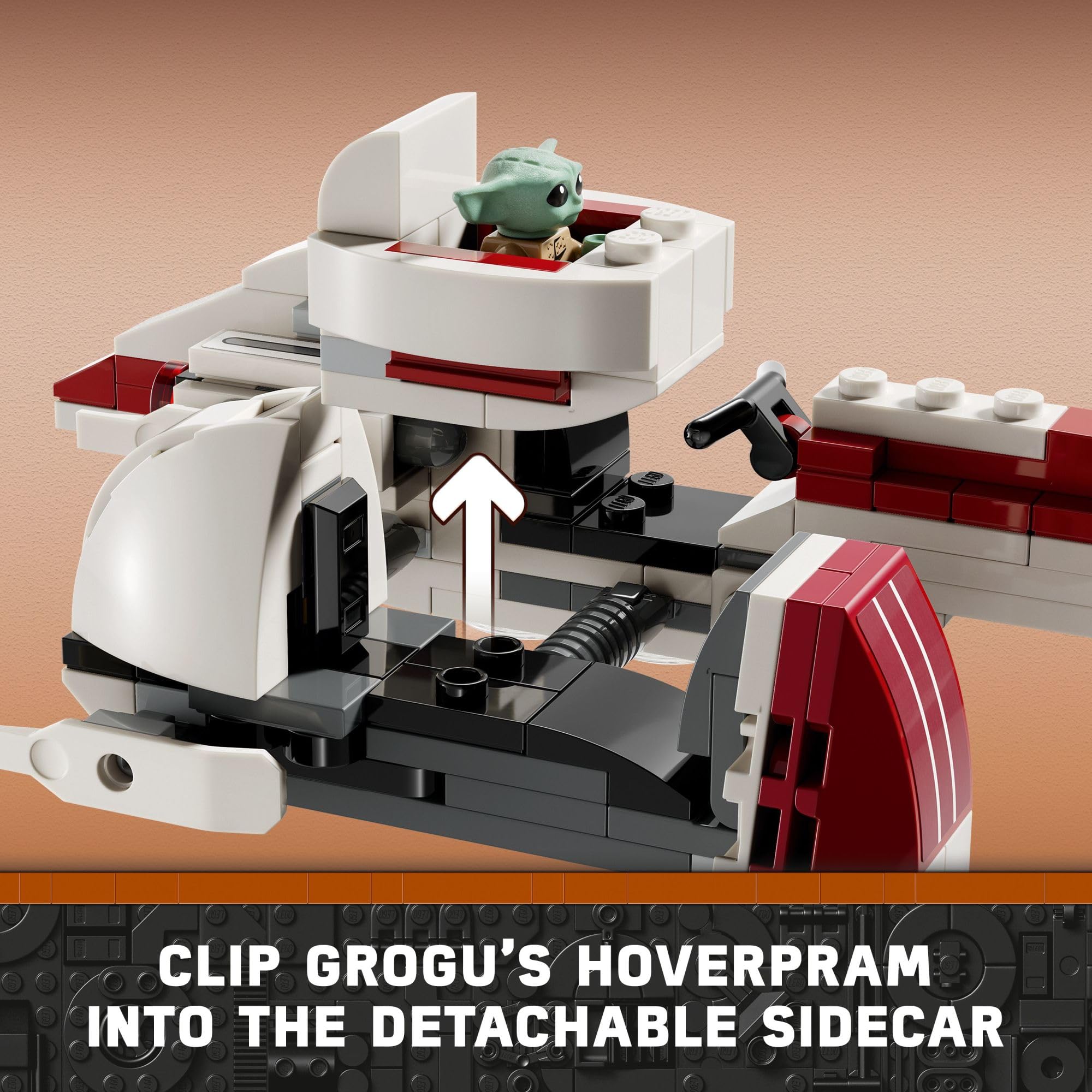 Kelleran Beq minifigure detail supports heroic LEGO Star Wars moments