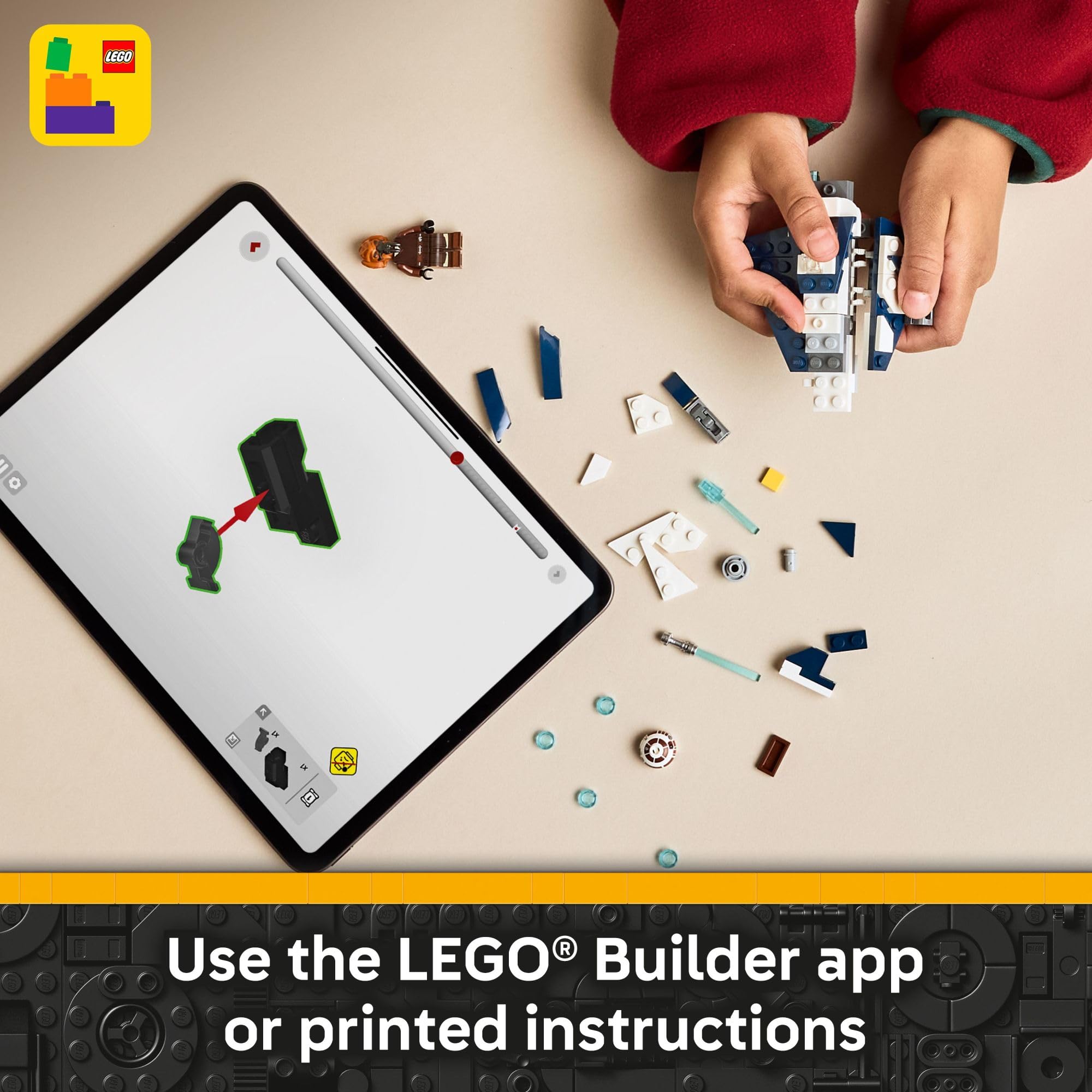 LEGO Star Wars compact set fits small shelves and crowded playrooms
