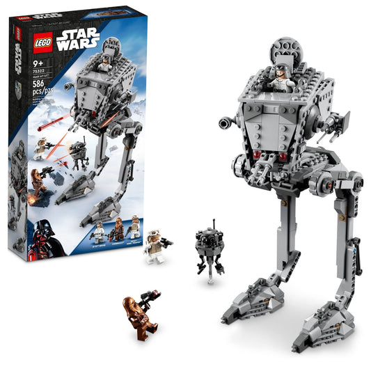 LEGO Star Wars Hoth AT-ST Walker front view for display and imaginative play