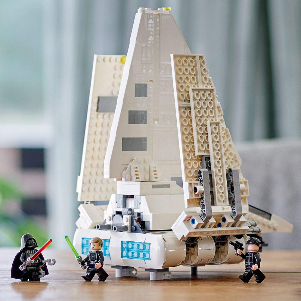 LEGO Star Wars Imperial Shuttle dimensions and scale with other models