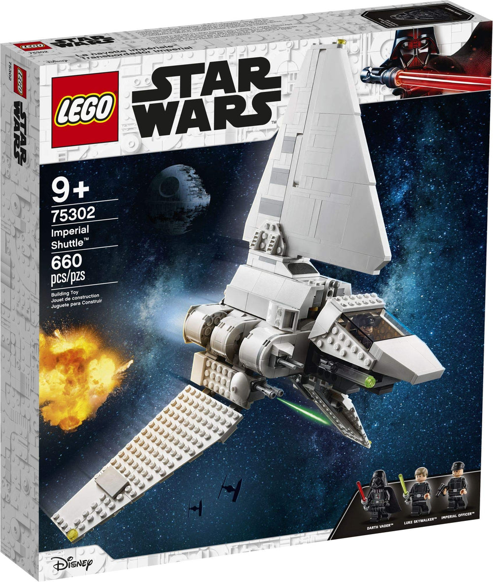 LEGO Star Wars Imperial Shuttle stud shooters add action during play
