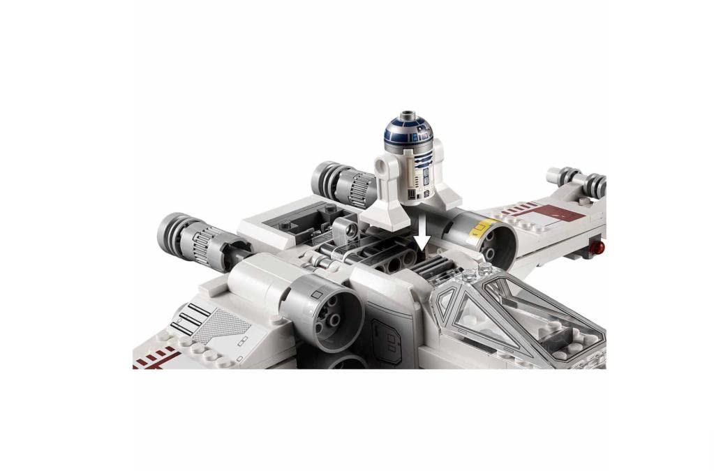 LEGO Star Wars Luke Skywalker X-Wing set includes step-by-step instructions