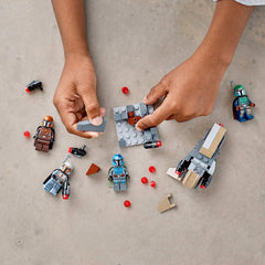 LEGO Star Wars Mandalorian Instructions PLUS app aids step-by-step viewing.