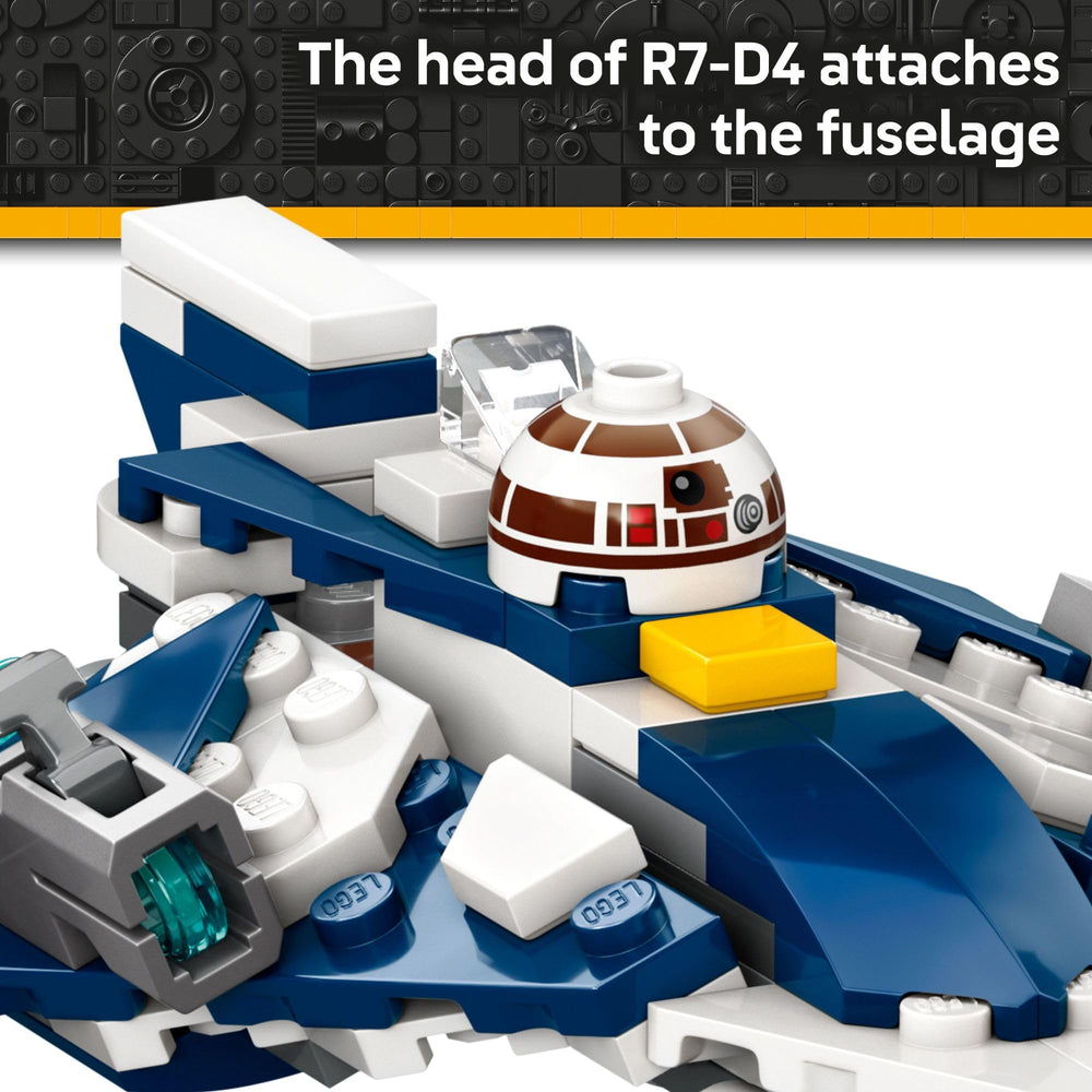 LEGO Star Wars collectible microfighter ideal for display and gifting
