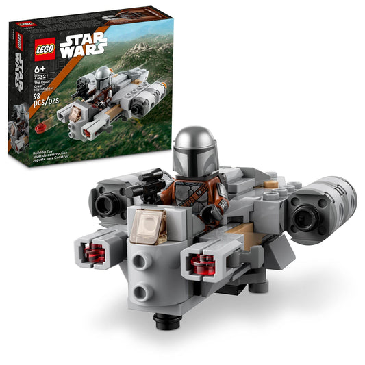 LEGO Star Wars Razor Crest Microfighter quick-build action sparks immediate play