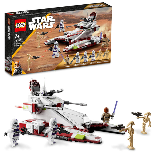 LEGO Star Wars Republic Fighter Tank front view for immersive play