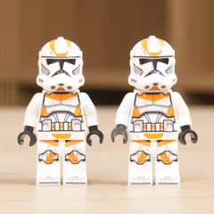 LEGO Star Wars clone trooper 212th with short blaster for action poses