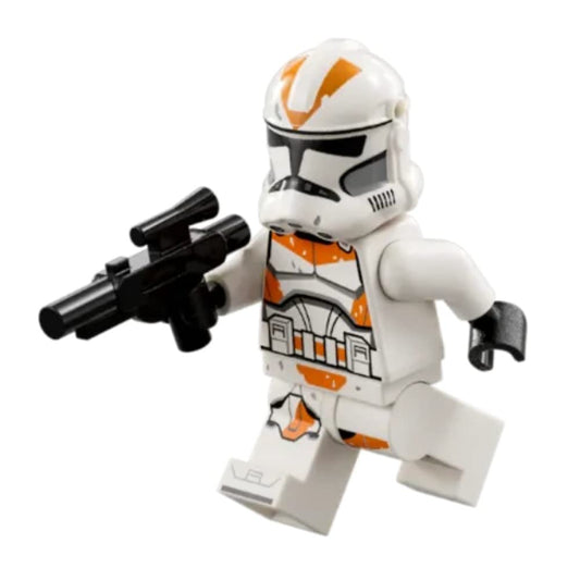 Phase 2 armor detail on LEGO Star Wars trooper for diorama realism
