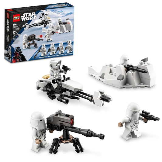 LEGO Star Wars Snowtrooper Battle Pack speeder bike for imaginative play