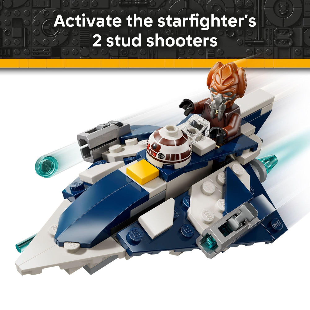 LEGO Star Wars starfighter cockpit detail for immersive pretend battles