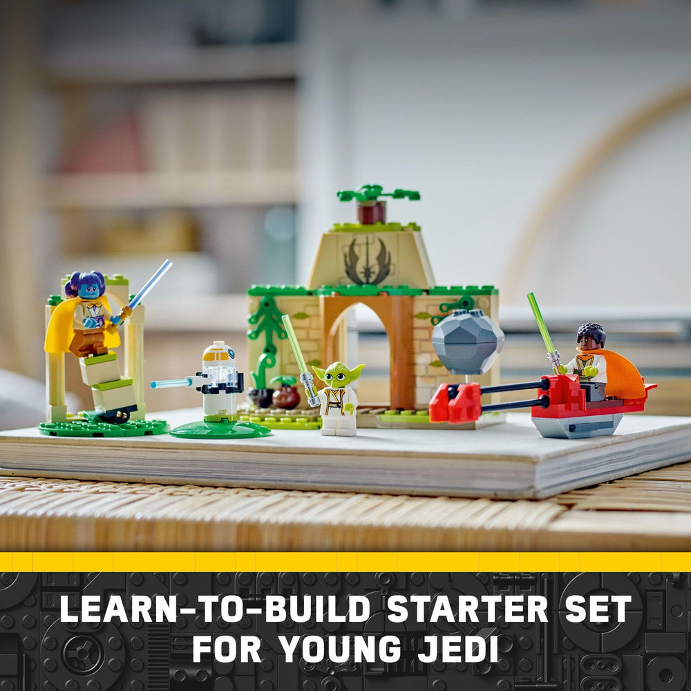 LEGO Star Wars Tenoo Jedi Temple levitating rock feature sparks imaginative play.