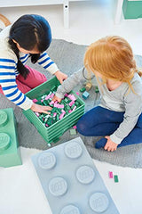 LEGO Storage Brick Blue option to mix with other colors available.