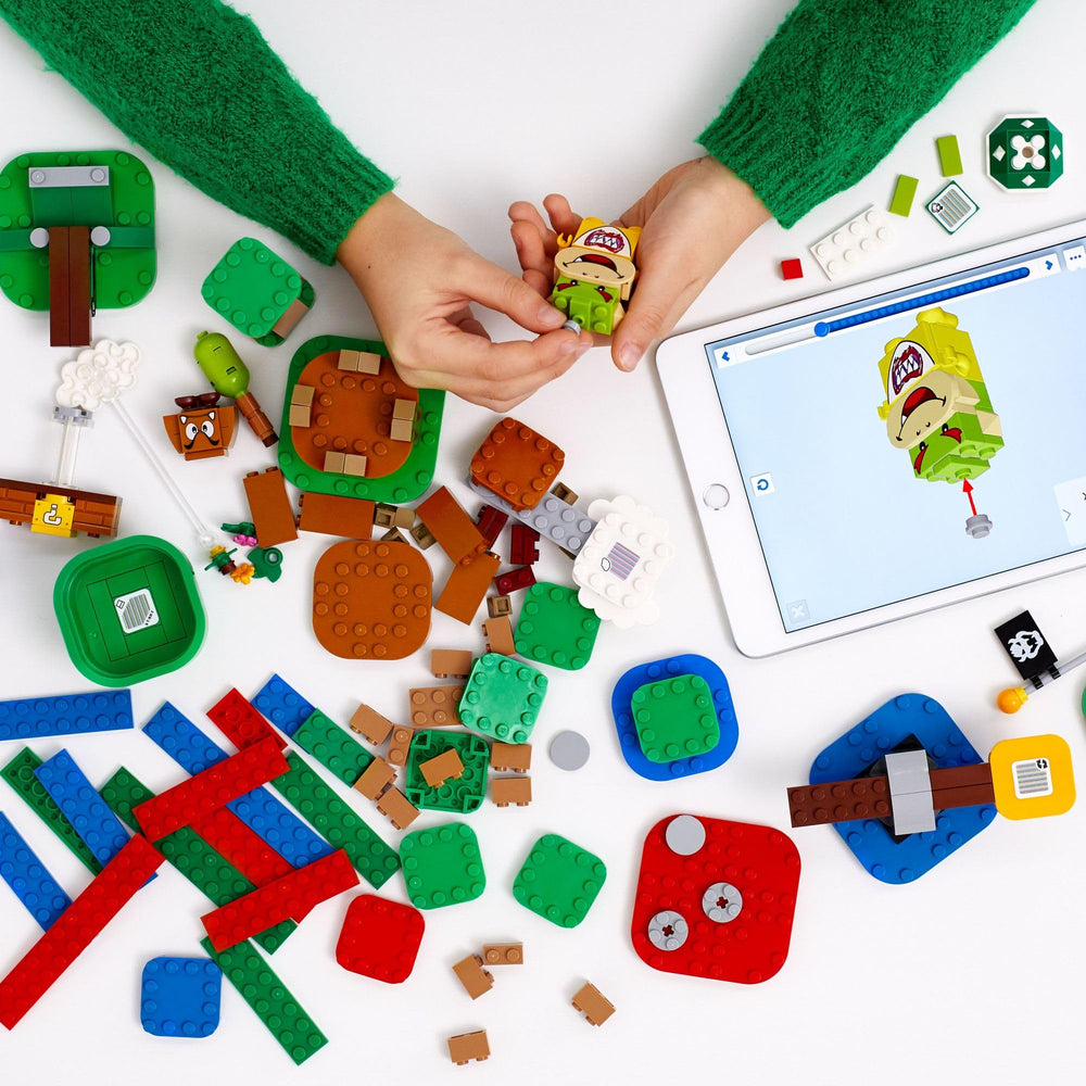 LEGO Super Mario Adventures Bowser Jr. figure invites engaging challenges and varied levels.