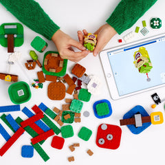 LEGO Super Mario Adventures Bowser Jr. figure invites engaging challenges and varied levels.