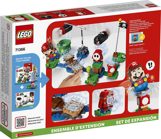LEGO Super Mario Boomer Bill Barrage boomer bill figures enable dynamic obstacle play