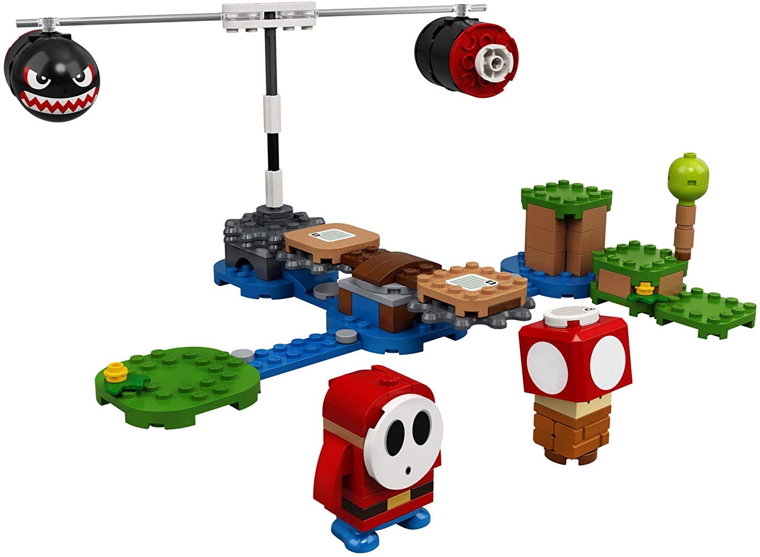 LEGO Super Mario Boomer Bill Barrage Super Mushroom inspires imaginative power up play
