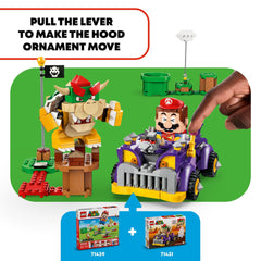 LEGO Super Mario Bowser trunk bombs deliver exciting play scenarios.